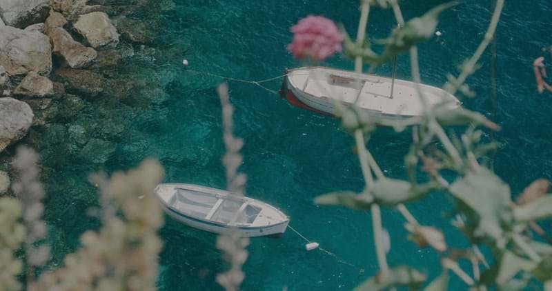 Boats, Shore, Rocks, Sea by Jakob Owens – Stock Footage | Artlist