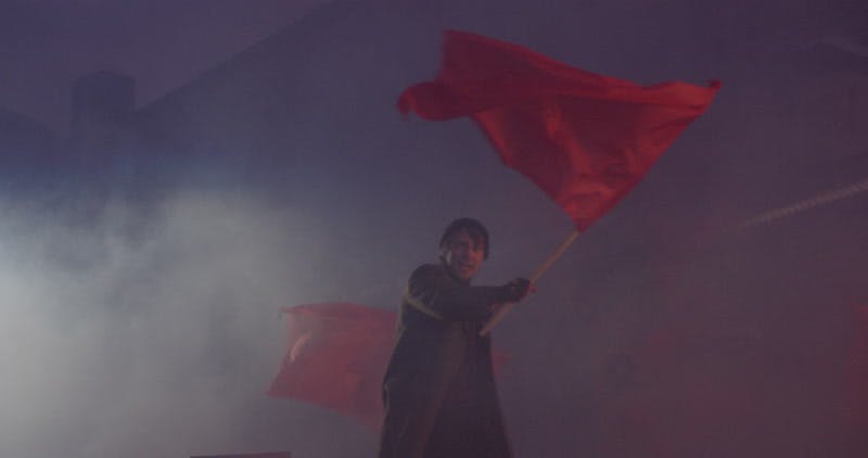 Rally, Ringleader, Flags, Posters by LACOFILMS – Stock Footage | Artlist