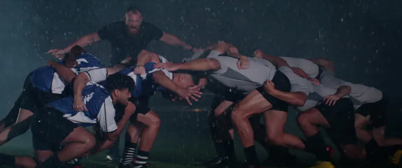 Teamwork, Determination, Rugby Scrum by Brad Day – Stock Footage | Artlist