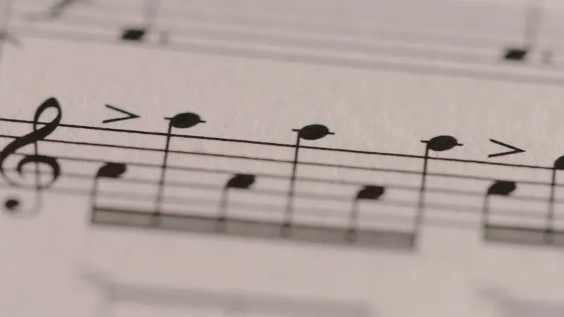 Extreme Close Up, Notes, Sheet Music, Sixteenth Notes by Robbie Fatt ...