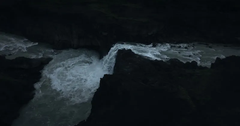 Darkness, Stream, Waterfall, Dramatic by Reinis Kaspars – Stock Footage ...