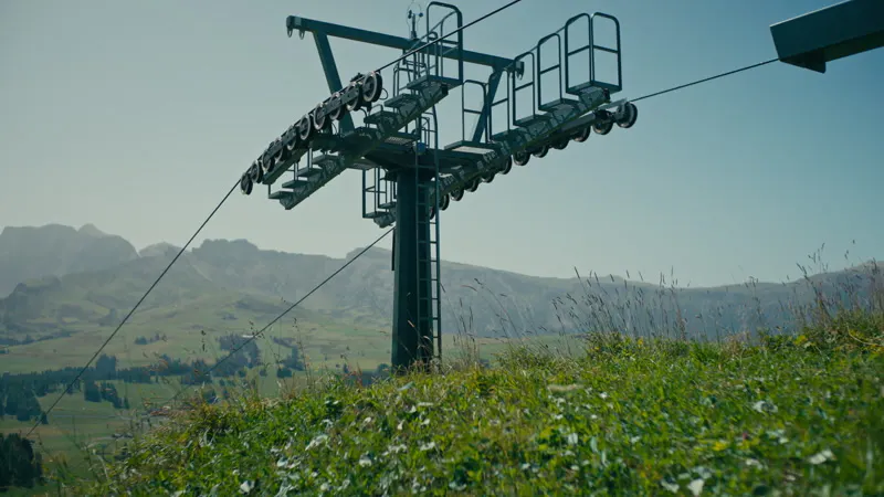 Gondola, Guide Wheels, Mountain Lift, Cable Car by Joni Visuals – Stock ...