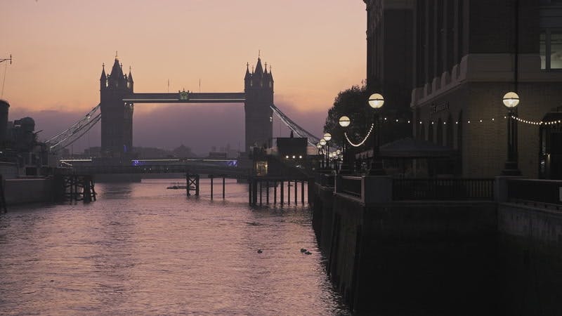 London Bridge River Buildings Thames By Matthew Williams Ellis