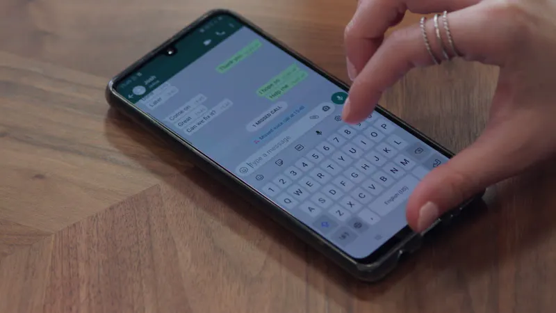 Smartphone, Texting, Hand, Typing by Naama Dashevski – Stock Footage ...