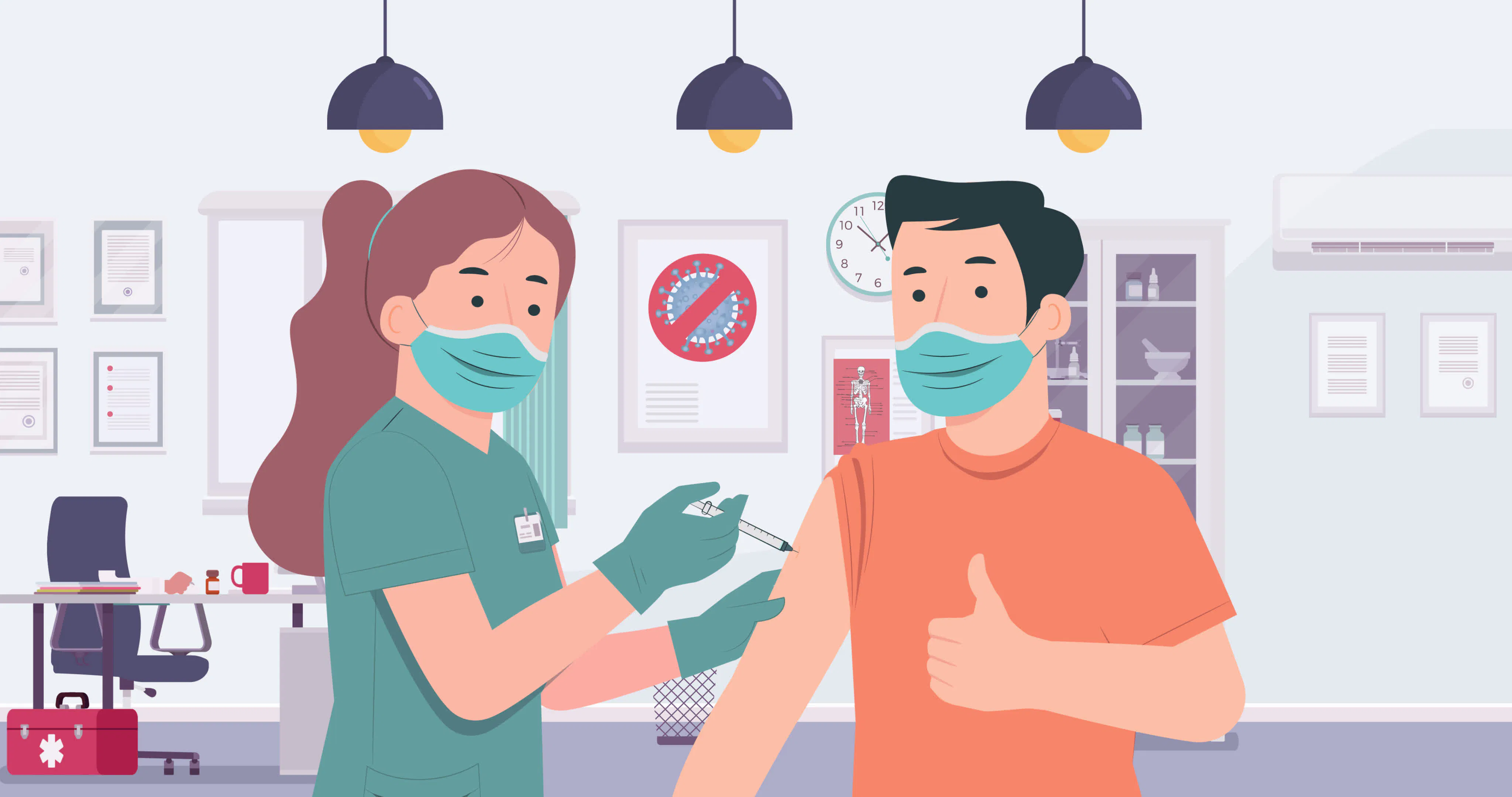 Discover vaccine-motion-graphics-animation, a story-driven footage