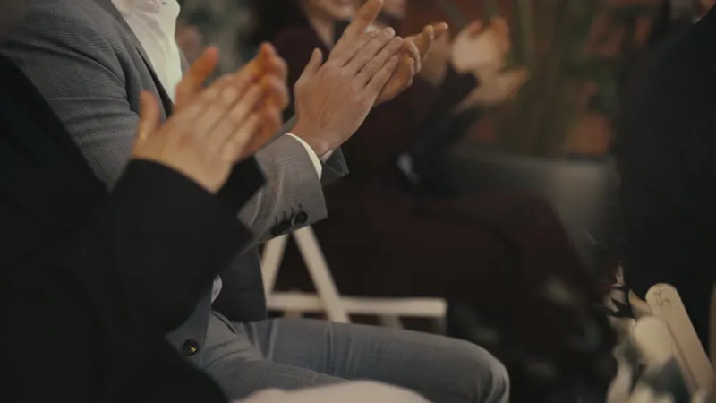 Applause, Suits, Clapping, Sitting by Azulroto – Stock Footage | Artlist