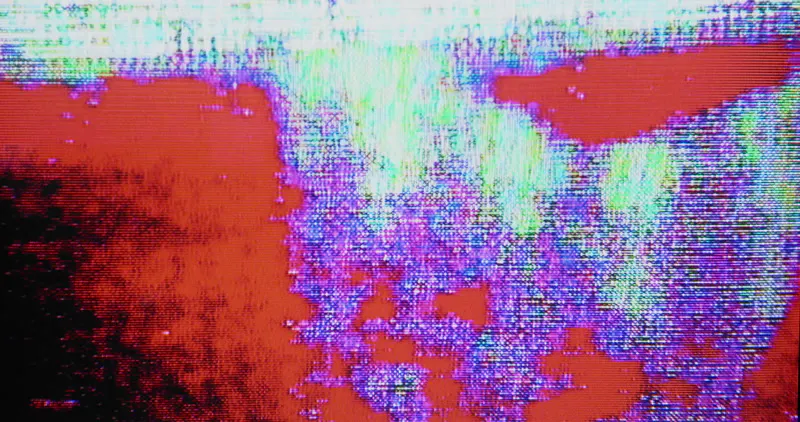 Digital Distortion, Abstract Animation, Retro Aesthetic, Visual Noise ...