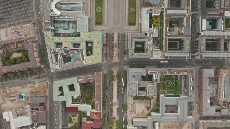 town-streets-buildings-aerial