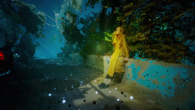 Particles, Female Figure, Street, Photogrammetry by vastisa – Stock ...