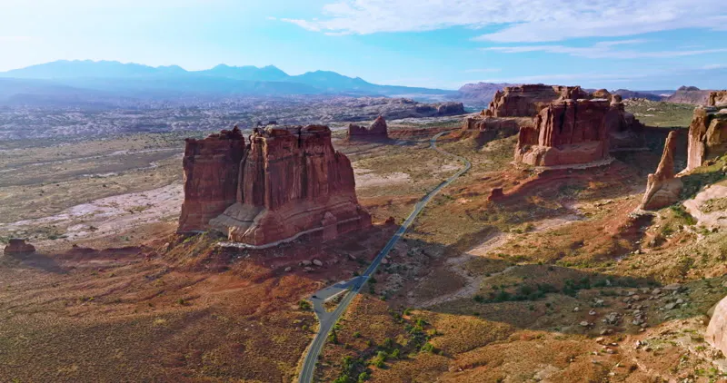 Road, Rock, Drone, Canyon by Denys Hrishyn – Stock Footage | Artlist