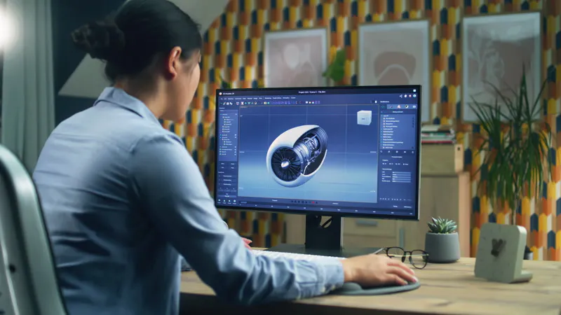 Computer, 3d Modeling, Vr, Mouse by Frame Stock Footage – Stock Footage ...