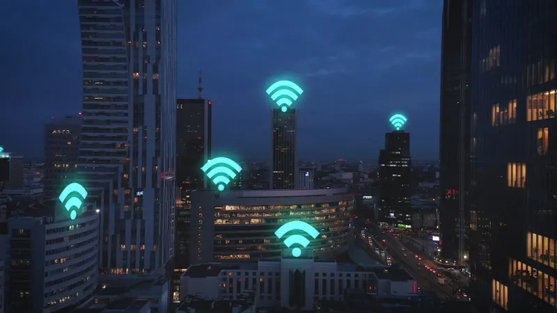 Data, Network, Infographic, Wifi by 21 Aerials – Stock Footage | Artlist