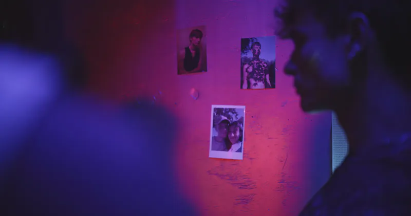 Glowing Lighting, Queer, Non Binary, Lgbt by Hans Peter Schepp – Stock ...