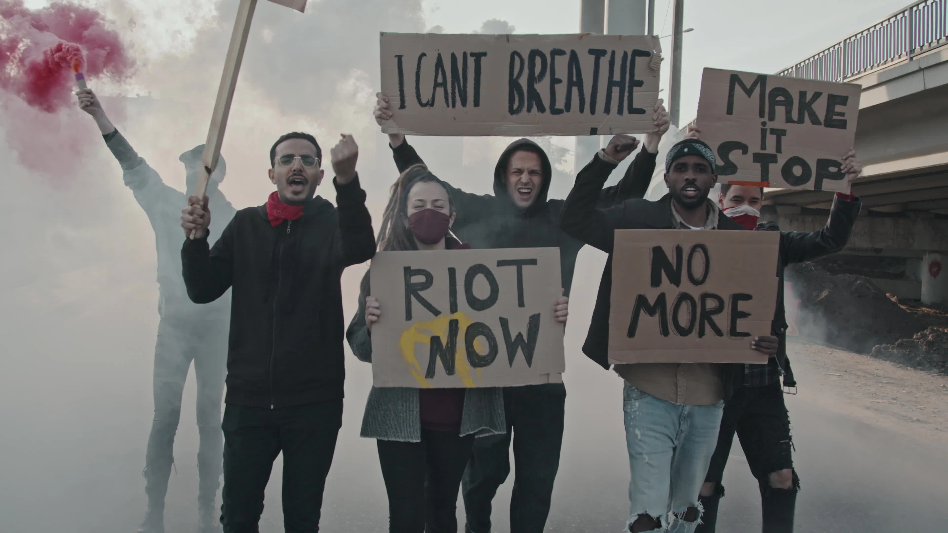Discover street-riot, a story-driven footage | Artlist