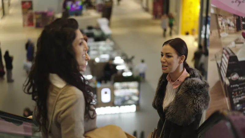 Stores, Shopping Mall, Talking, Smiling by Creative Light – Stock ...
