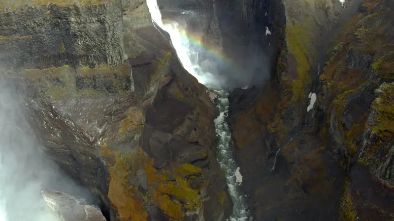 Iceland, Flowing, Wilderness, Ravine by Alpha Visuals – Stock Footage ...