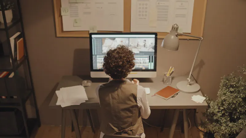 Computer, Media, Editing, Director by Pressmaster – Stock Footage | Artlist