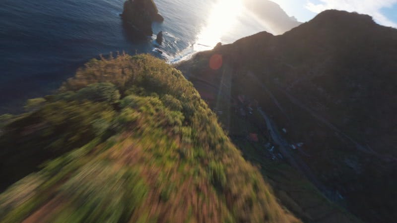 Drone Fpv Island Madeira By David Zalka Stock Footage Artlist