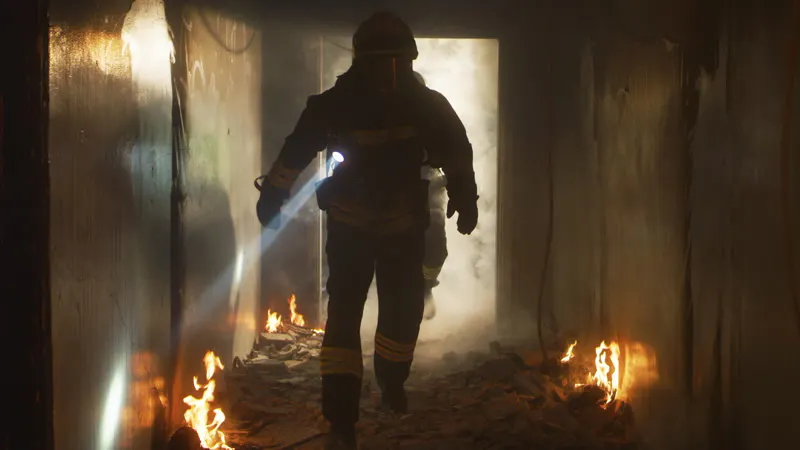 Working, Teamwork, Smoke, Fire by Frame Stock Footage – Stock Footage ...