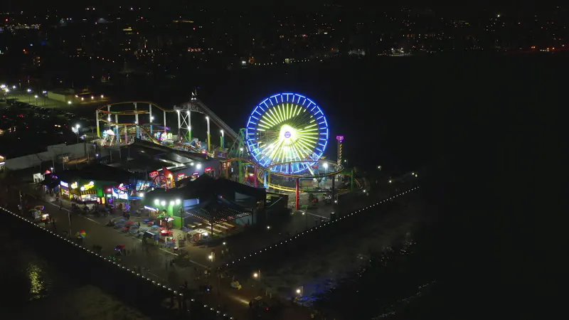 Fun, California, Los Angeles, Rides by 21 Aerials – Stock Footage | Artlist