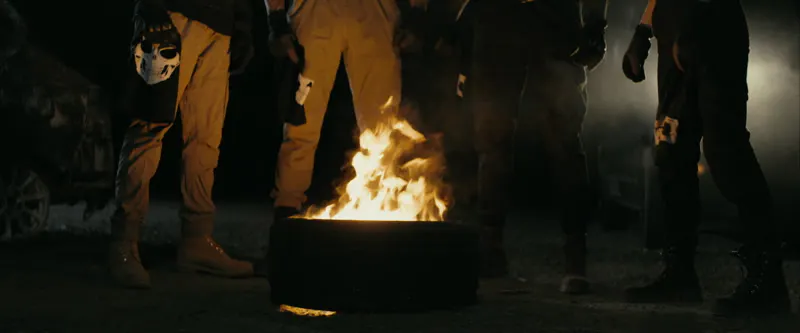 Standing, Around, Fire, Gang by Brad Day – Stock Footage | Artlist