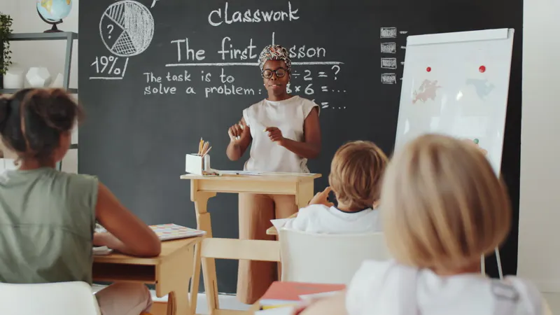 Pupils, Lesson, Classroom, Blackboard by AnnaStills – Stock Footage ...