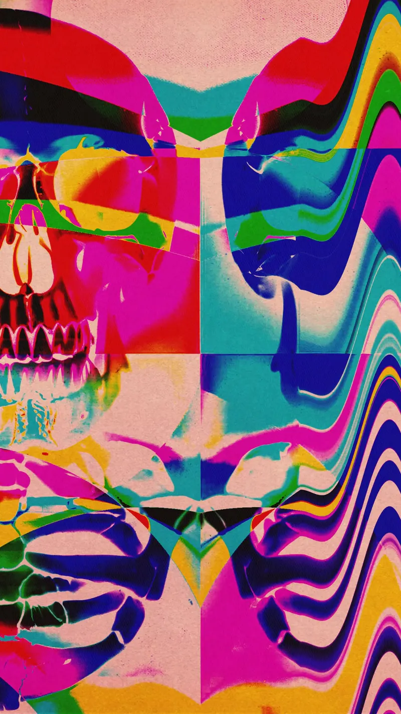 Multi Color, Psychedelic, Background, Texture by Sunbeat Studio – Stock ...