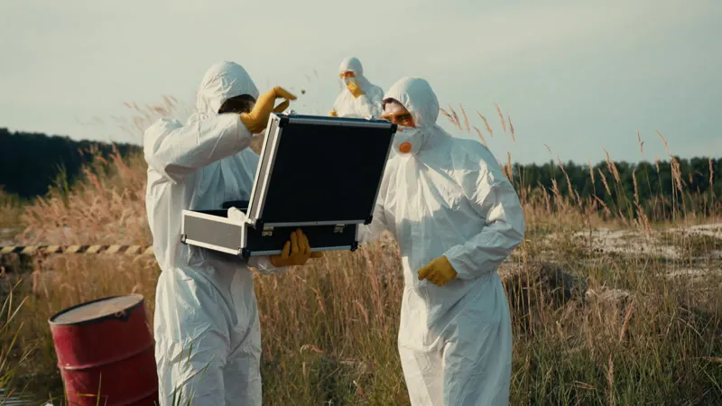 Biohazard, Radioactive, Pollution, River by Nazarii Ortynskyi – Stock ...