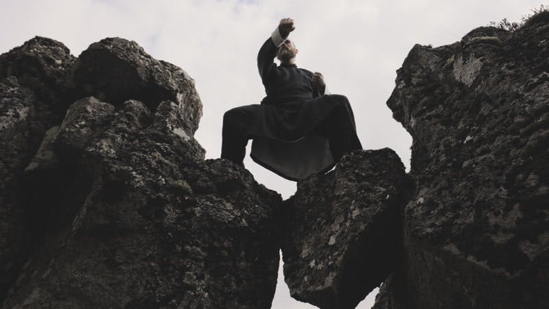 New Age, Spiritual, Tai Chi, Rocks by Morten Lovechild – Stock Footage ...