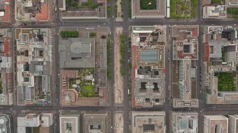 town-streets-buildings-aerial