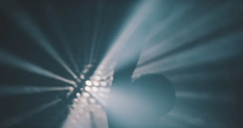 Light Rays, Dramatic Lighting, Expressive Dance, Mysterious Atmosphere ...