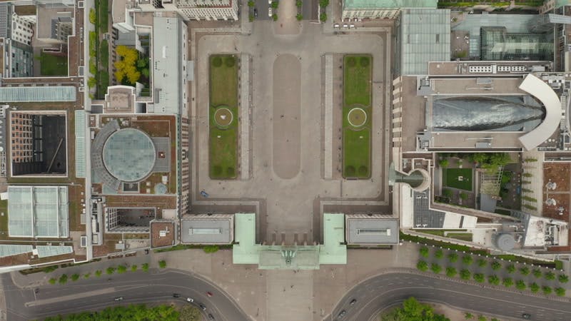 town-streets-buildings-aerial