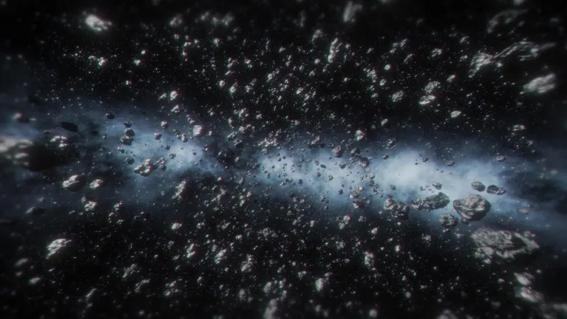 Cosmic, Asteroid, Celestial, Rocks by ORIGAMO – Stock Footage | Artlist