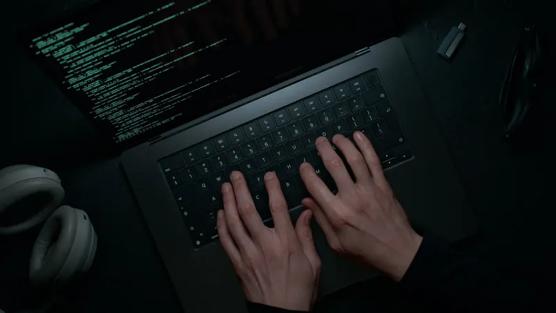 Dark, Computer, Typing, Hacker by Phantom Gravity – Stock Footage | Artlist