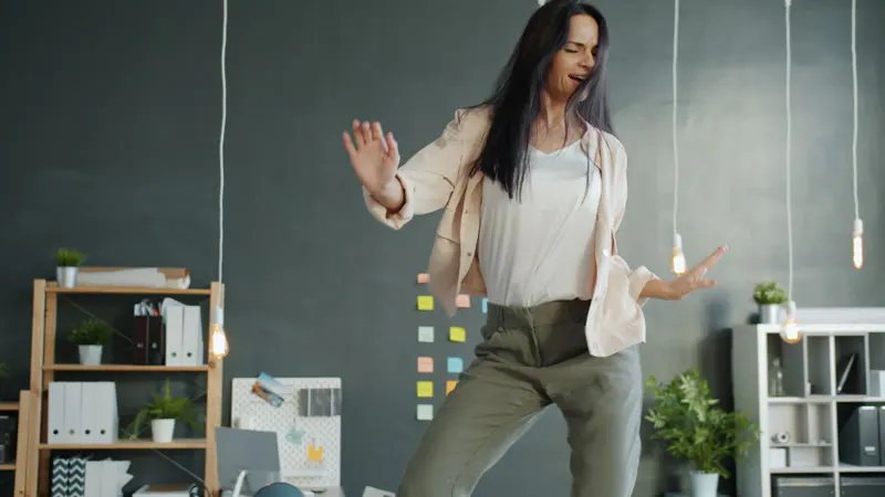Office, Fun, Dancing, Desk by VITALY GARIEV – Stock Footage | Artlist