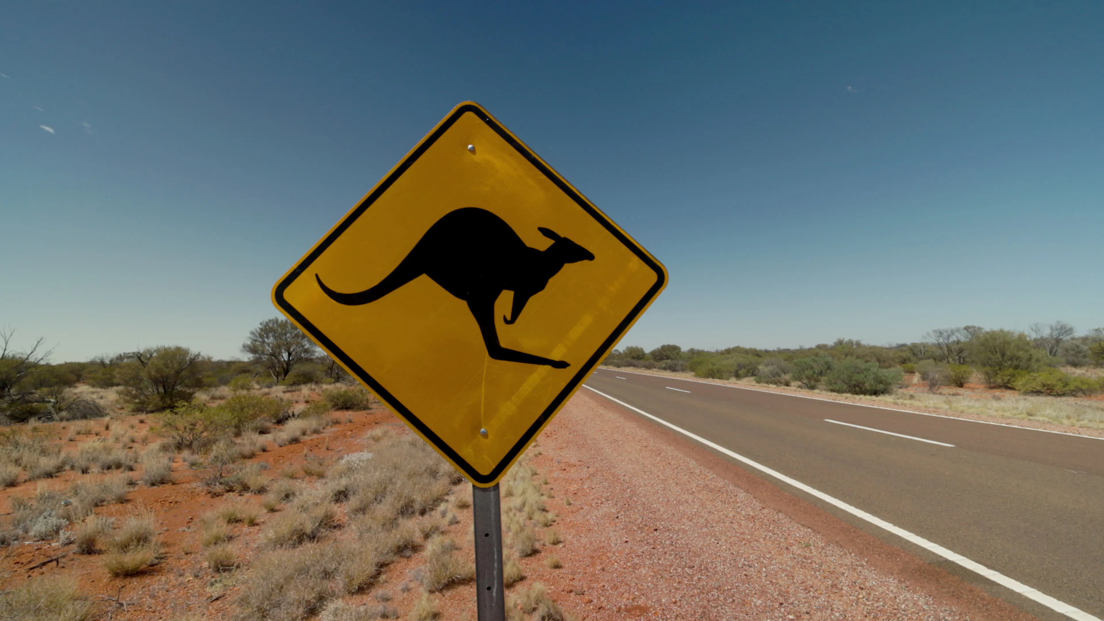 Discover australia-kangaroo-sign, a story-driven footage | Artlist
