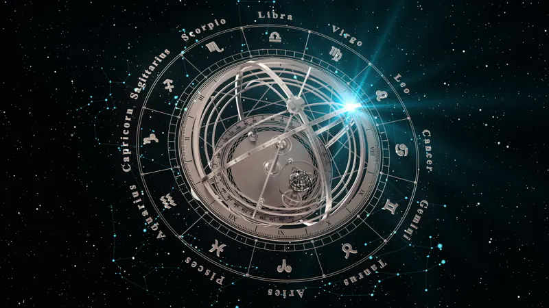 Armillary Sphere, Astronomy, Zodiac, Sign by 3DSculptor – Stock Footage ...