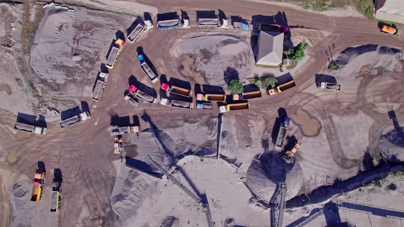 Extraction Construction Truck Quarry By Denys Hrishyn Stock Footage Artlist