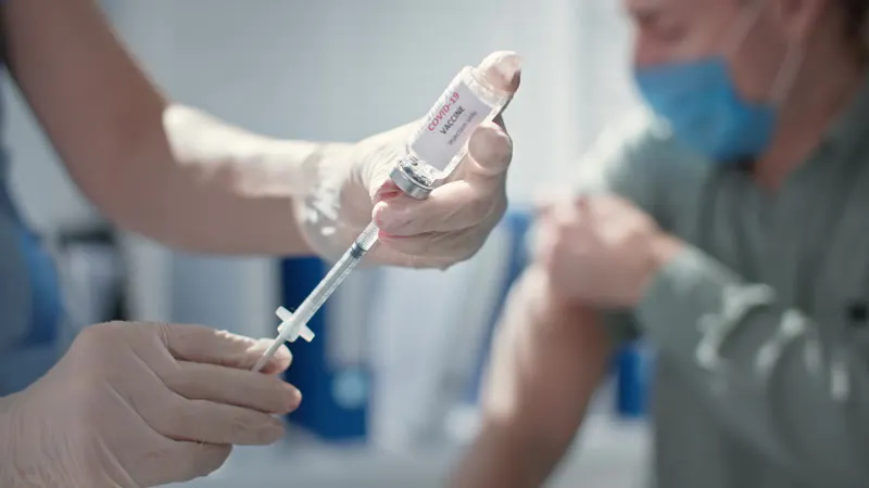 Clinic, Nurse, Corona, Injection by Oleksandr Ostapchuk – Stock Footage ...