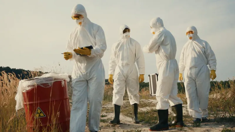 Biohazard, Radioactive, Pollution, River by Nazarii Ortynskyi – Stock ...